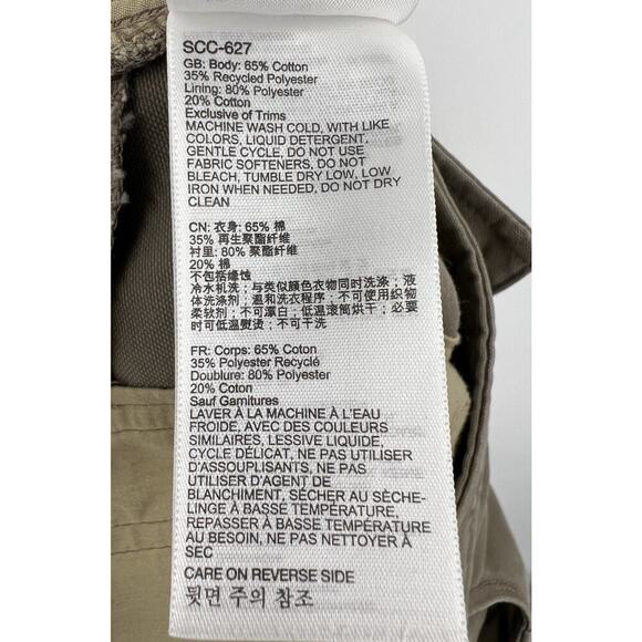 Marmot Pants Mens 38 X 28 Risdon Brown Heavy Canvas Straight Leg Outdoors Hiking - Picture 10 of 11